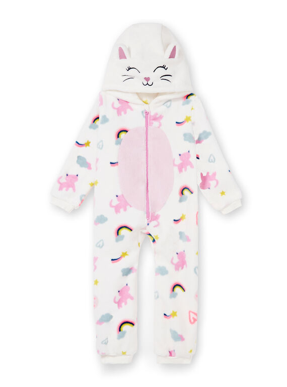 Surpyjama enfant fille motif chat KEFASURAOP / 20WH11C2D4F001